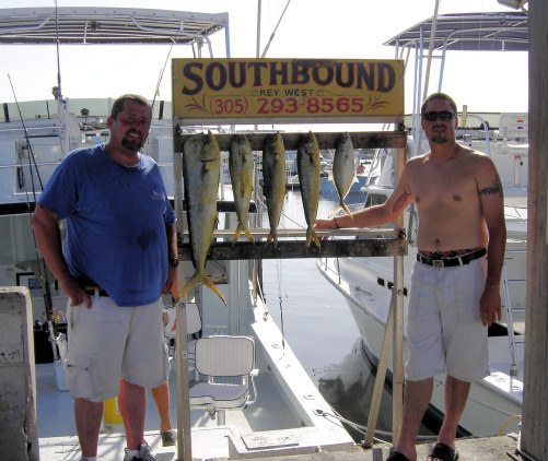Dolphin caught fishing with Southbound Sportfishing in Key West, Florida