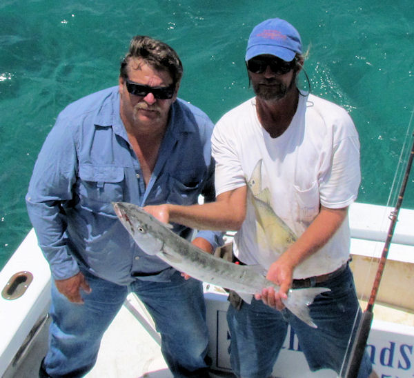 Barracuda caught in Key West fishing on charter boat Southbound from Charter Boat Row
