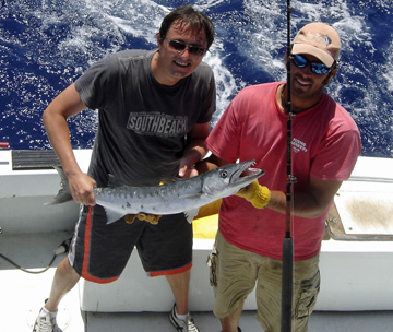  Barracuda caught fishing Key West, Florida on charter boat Southbound