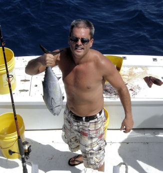 Bonitoscaught fishing Key West, Florida on charter boat Southbound