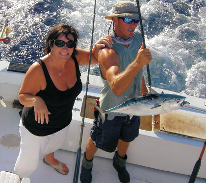 Bonito caught fishing with Southbound Sportfishing in Key West, Florida