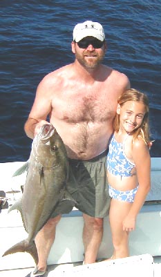 Daddy's Little Girl and her Big Fish in Key West Florida