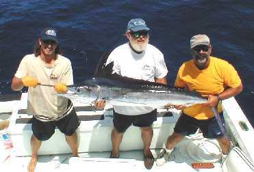 Best White Marlin caught aboard Southbound in Key West Florida in 2000