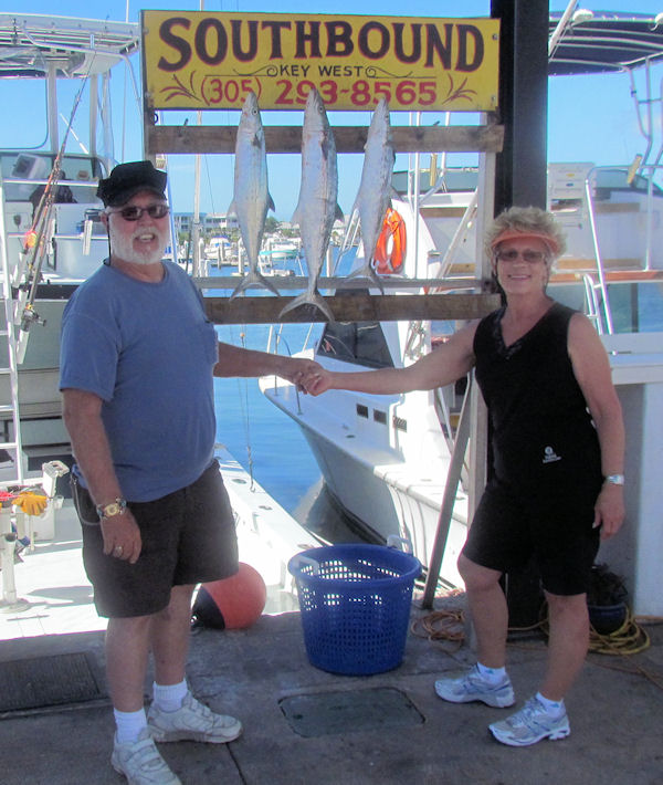Cero Mackerels caught fishing in Key West on Charter Boat Southbound from Charter Boat Row Key West