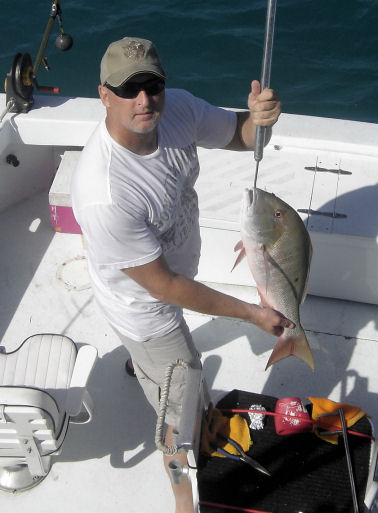 Big Mutton Snapper  caught in Key West fishing on charter boat Southbound from Charter Boat Row, Key West