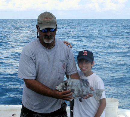 Ocean Tally caught fishing Key West on charter boat Southbound from Charter Boat Row