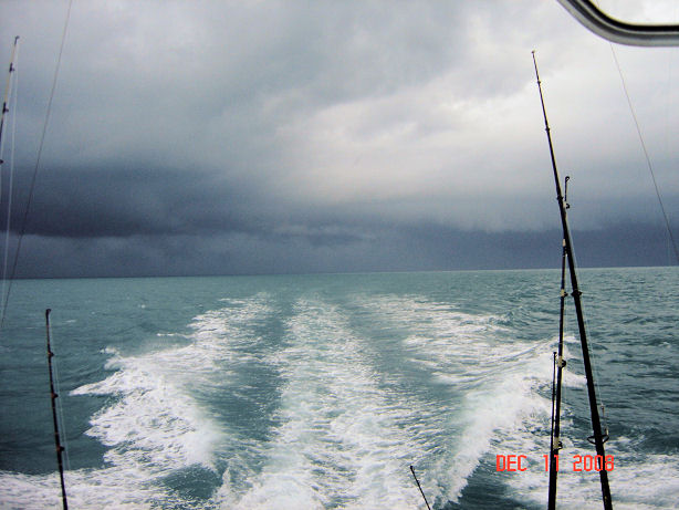 Bad weather forces us to head home early in Key West, Florida