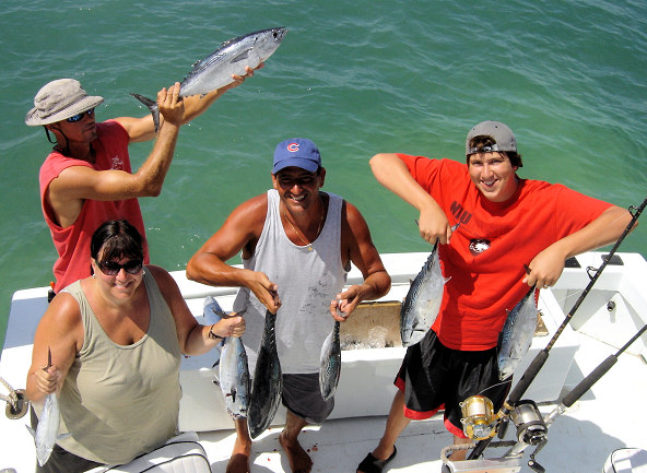 Bonito caught fishing with Southbound Sportfishing in Key West, Florida