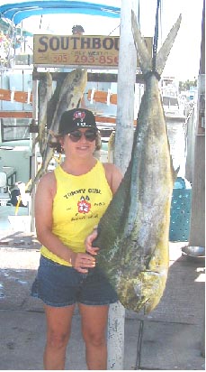 22 lb. dolphin in Key West, Florida