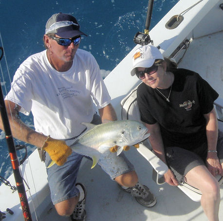 Cravalle Jack caught in Key West fishing on charter boat Southbound from Charter Boat Row, Key West