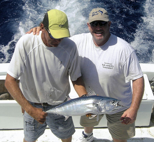 Bonito  caught in Key West fishing on charter boat Southbound from Charter Boat Row Key West