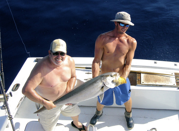 Amberjack  caught fishing on charter boat Southbound in Key West, Florid