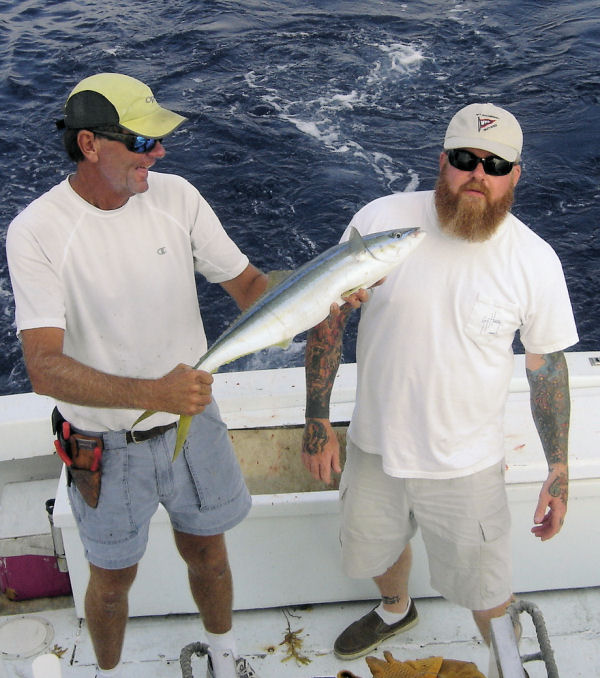 Rainbow runner  caugth in Key West fishing on Key West charter boat Southbound from Charter Boat Row