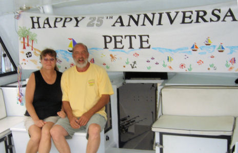 25th anniversary fishing trip on the Southbound in Key West, Florida