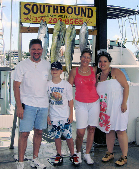 Fish  caught on Key West fishing charter boat Southbound from Charter Boat Row Key West