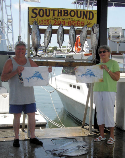 fish caught in Key West fishing on charter boat Southboud