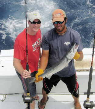 Barracuda caught in Key West, Florida fishing on charter boat Southbound