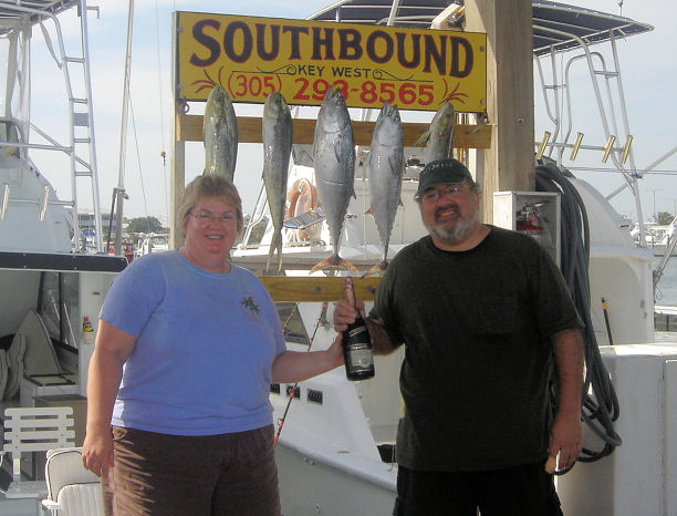 Fish caught fishing on charter boat Southbound in Key West, Florida