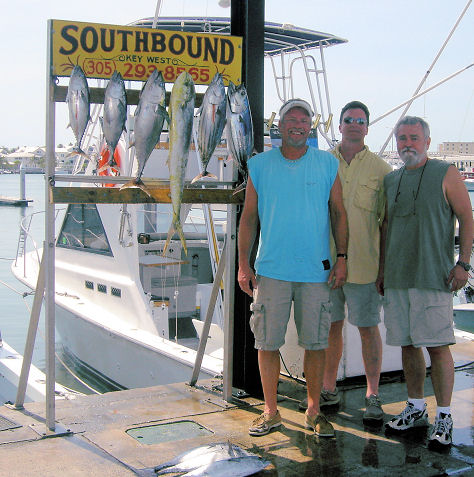 fish caught in Key West fishing on charter boat Southbound from Charter Boat Row Key West