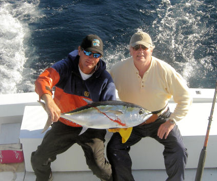 Black Fin Tuna Caught fishing Key West on charter Boat Southbound