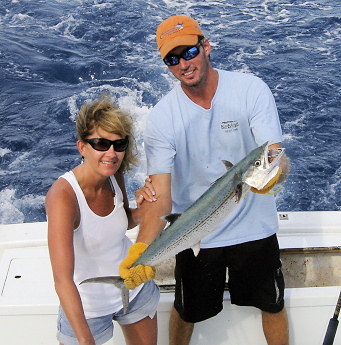 Mackerel caught fishing on the Charter Boat Southbound in Key West, Florida