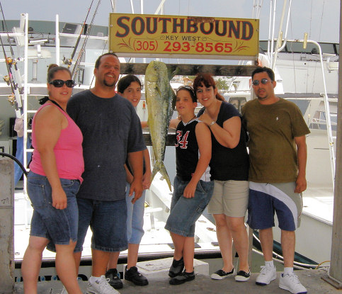caught aboard Charter Boat Southbound, Key West Florida