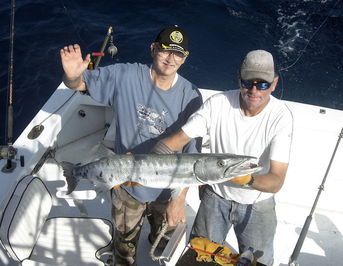 Barracuda  caught in Key West fishing on Key West charter boat Southbound from Charter Boat Row