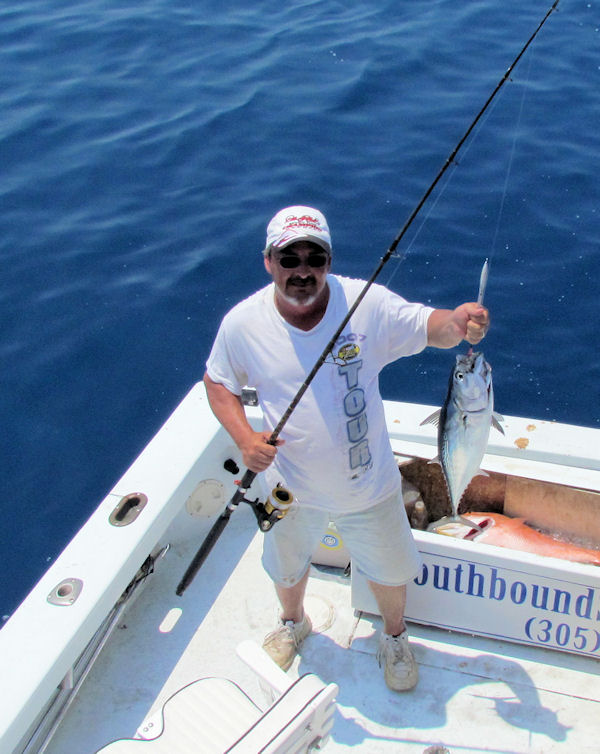 Bonito  caught in Key West fishing on charter boat Southbound from Charter Boat Row, Key West