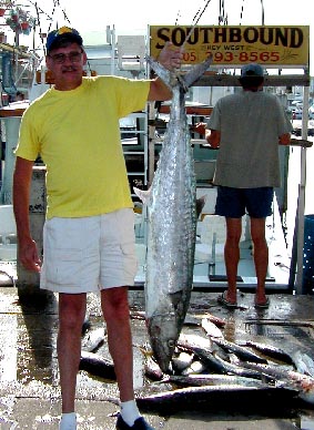 42 lb. King Mackerel caught off Key West, florida