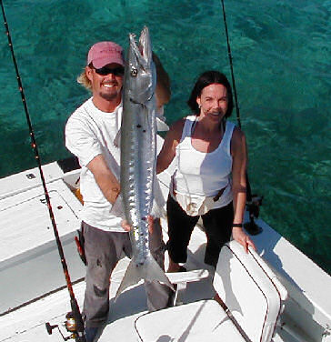 Big Cuda caught aboard Southbound in Key West Florida in 2005