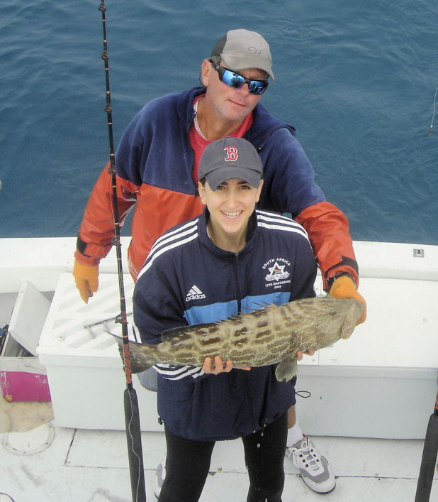 Black Grouper  caught in Key West fishing on Key West charter boat Southbound from Charter Boat Row