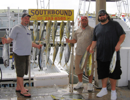 Fish caught fishing in Key West, florida on charter boat Southbound