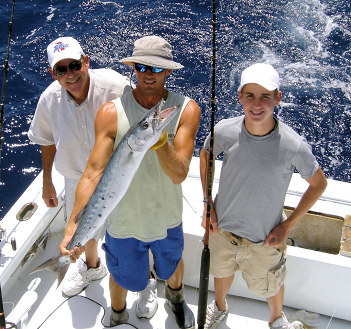 Barracuda  caught fishing on charter boat Southbound in Key West, Florid