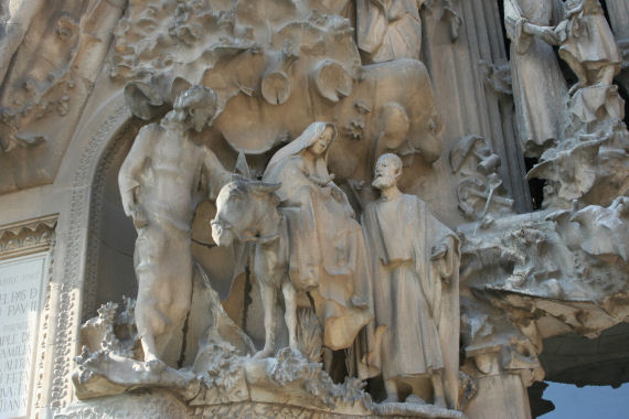 Small Part of Segrada Familia