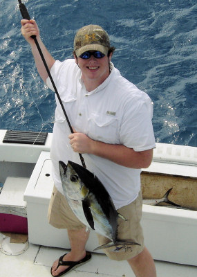 Black Fin Tuna caught fishing aboard charter boat Southbound in Key West, Florida