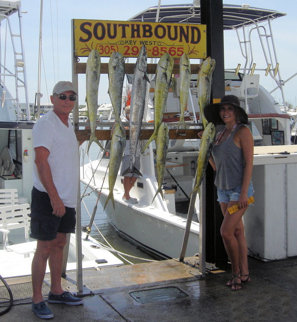 Fish caught in Key West fishing on Charter Boat Southbound from Charter Boat Row, Key West