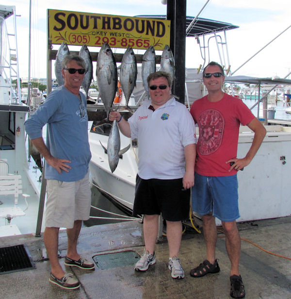 Tuna Fish caught in Key West fishing on Charter boat Southbound
