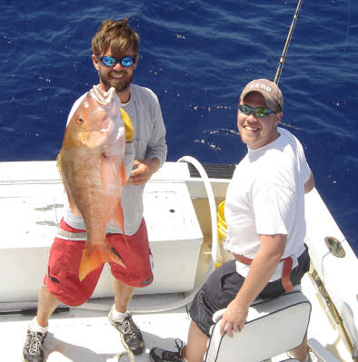 Big Mutton Snapper caught aboard Southbound in Key West Florida in 2006