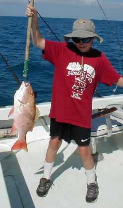 Mutton Snapper caught in Key West Florida