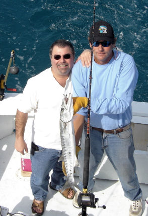 Pictures Barracuda caught on charter boat Southbound in Key West, Florida