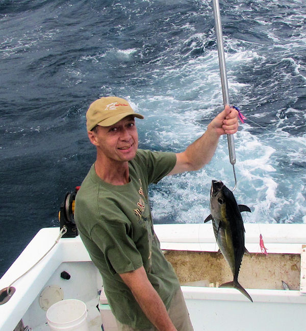 Black Fin Tuna caught fishing in Key West on Charter Boat Southbound from Charter Boat Row Key West