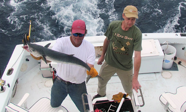 Kingfish caught fishing in Key West on Charter Boat Southbound from Charter Boat Row Key West