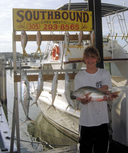 Mutton Snapper caught in Key West fishing on charter boat Southbound from Charter Boat Row Key West
