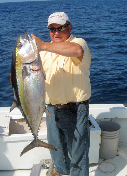Black Fin Tuna caught in Key West fisihing on charter boat Southbound from Charter Boat Row, Key West