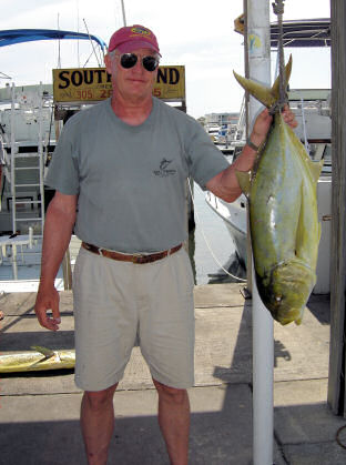 Yellow Jack caught aboard Southbound in Key West Florida in 2006