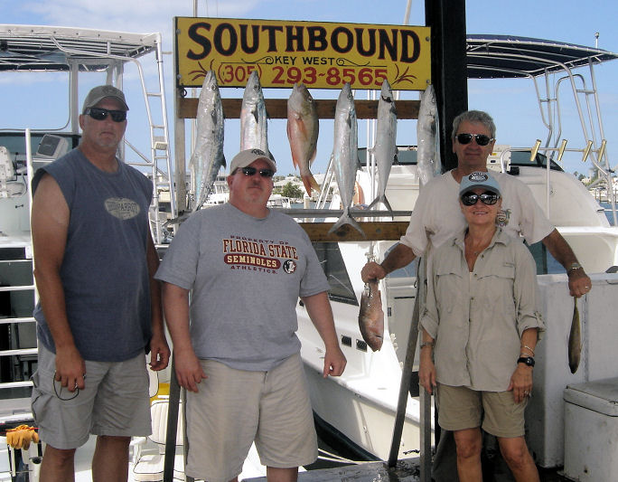 Fish  caught in Key West fishing on charter boat Southbound from Charter Boat Row, Key West