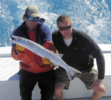 Big Barracuda caught on a Key West Fishing charter with Charter Boat Southbound