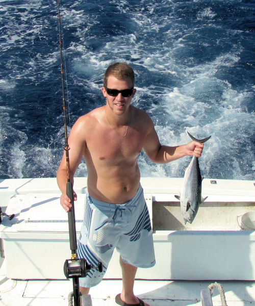 Bonito caught in Key West fishing on Key West charter boat Southbound from Charter Boat Row