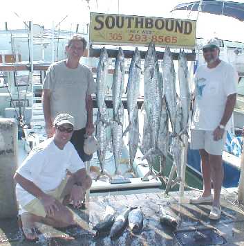 A Good Day of Kingfishing in Key West, Florida