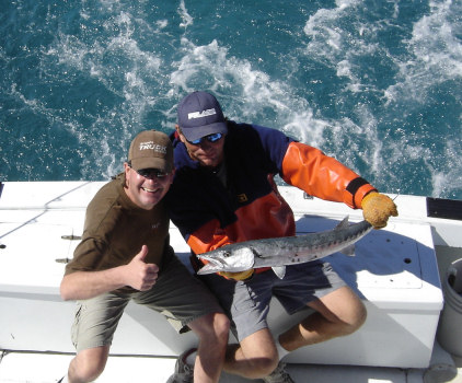 Barracuda caught fishing aboard the Charter Boat Southbound in Key West, Florida